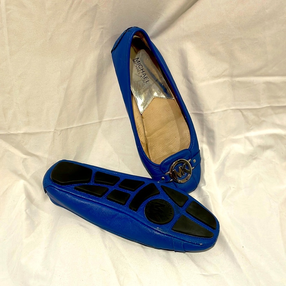 Michael Kors cobalt blue flats